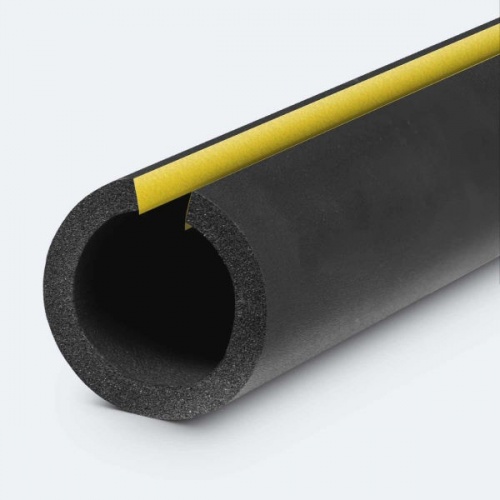 Трубка теплоизоляционная из вспененного каучука с продольным разрезом чёрного цвета K-FLEX 32x089-2 ST/SK