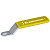 Рукоятка рычажная для крана P31LG 3/4"-1"-1 1/4" желтая Giacomini P31LGY103