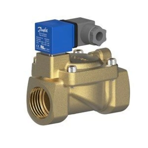 Danfoss 042U471832 — Клапан электромагнитный EV220W, присоединение внутренняя резьба G 3/4", материал уплотнения EPDM, нормально закрытый
