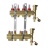 Группа коллекторная латунь FHF-F set 1" ВР 12 вых 3/4" НР Ру6 с расходомерами Danfoss 088U0732 Группа коллекторная латунь FHF-F set 1" ВР 12 вых 3/4" НР Ру6 с расходомерами Danfoss 088U0732