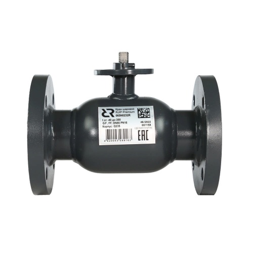 Ридан RJIP Premium 065N0352GR — Кран шаровой FF DN150 PN25 GF (фланцевый, под привод, стандартный проход)