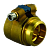 Муфта зажимная для PE-X латунь Wipex RS Дн 63х8,7 Ру10 Uponor 1047017