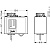 Danfoss 060L124866 — Реле температуры (термостат) KP 61, IP 30/44, диапазон регулирования -30...15 °C, длина трубки 4 м