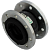 Компенсатор резиновый EPDM DI7240 Ду 300 Ру16 бар фл Tecofi DI724016-0300