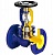 Zetkama 234F-065-E-01 Клапан запорный сталь 234F Ду 65 Ру40 Тмакс=400 оС фл сильфонный 