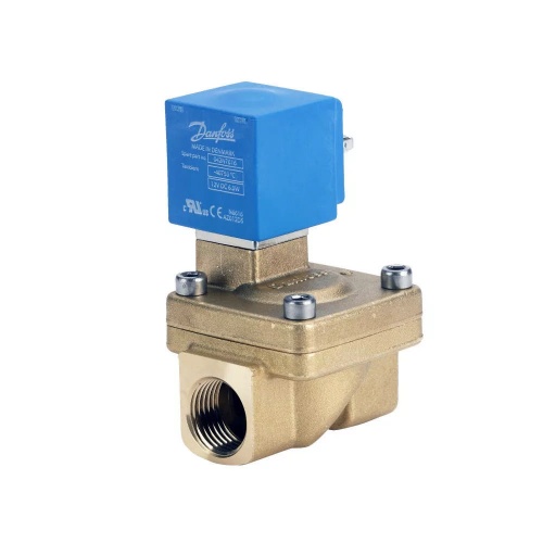 Danfoss 042U436402 — Клапан электромагнитный EV220W, присоединение внутренняя резьба G 1/2", материал уплотнения NBR, нормально открытый