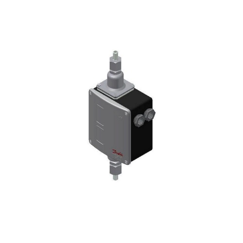 Danfoss 017D002166 — Реле перепада давления RT260A, диапазон настройки уставки 0,5-4 бар, дифференциал 0,3 бар, присоединение G 3/8