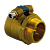 Муфта зажимная для PE-X латунь Wipex Дн 50х4,6х1 1/4" НР Ру6 Uponor 1018331