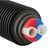 Труба теплоизолированная PE-Xa/EVOH Ecoflex Thermo Twin черная Дн 32х4,4/175х2 Ру10 Тмакс=95C бухта 200м Uponor 1045881 Труба теплоизолированная PE-Xa/EVOH Ecoflex Thermo Twin черная Дн 32х4,4/175х2 Ру10 Тмакс=95C бухта 200м Uponor 1045881